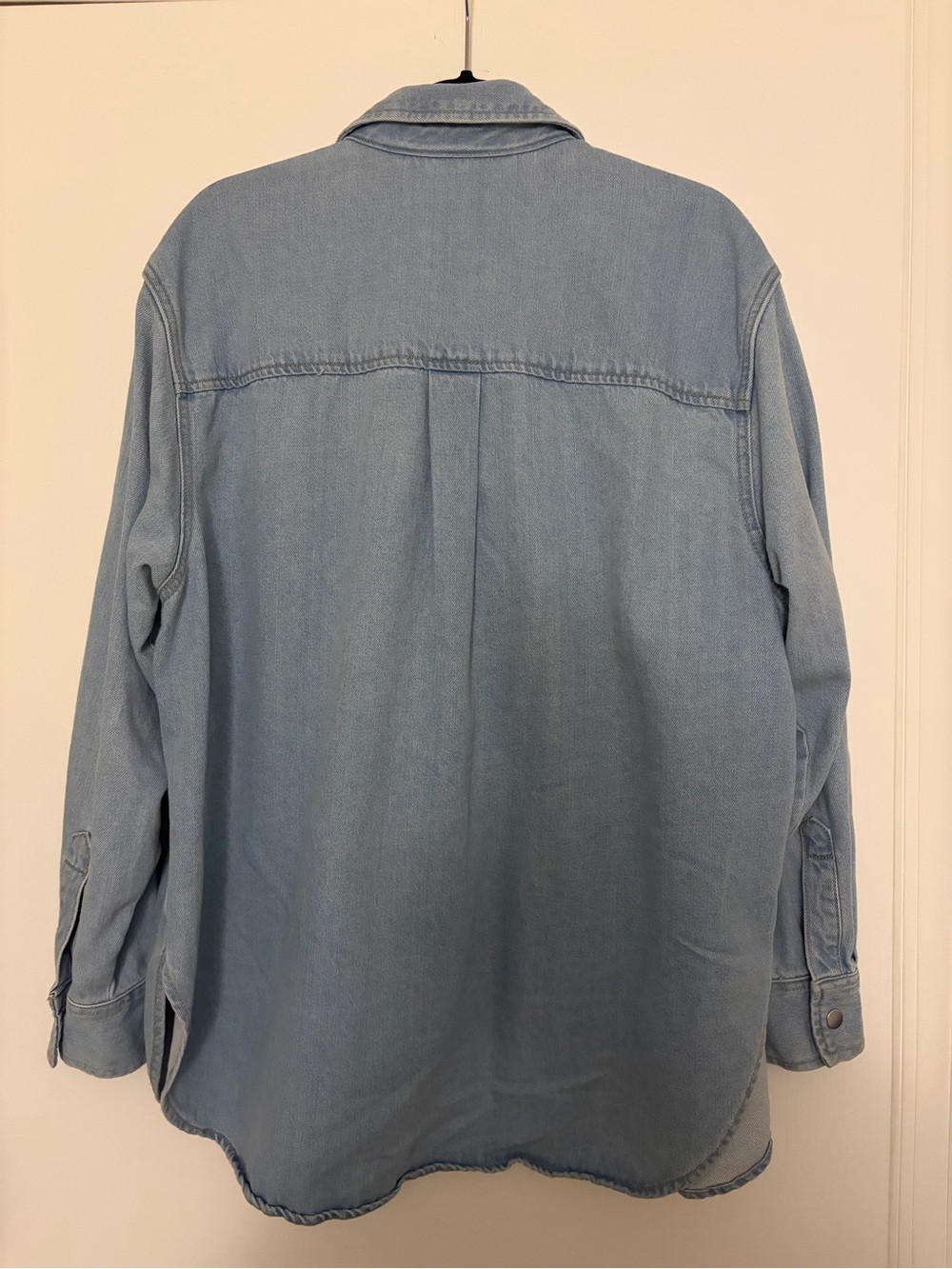 Universal Thread Light Blue Denim Jacket Shacket - Picture 2 of 4